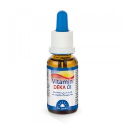 Dr. Jacob’s DEKA Öl Vitamin D3 K2 A E 640 Tropfen