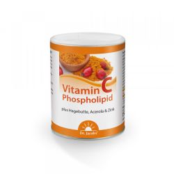 Dr. Jacob’s Vitamin-C-Phospholipid Hagebutte Acerola Pulver