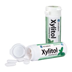 Miradent Xylitol Kaugummi Spearmint 