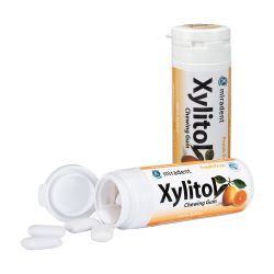 miradent Xylitol Chewing Gum Frucht