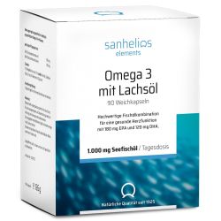 Sanhelios Omega 3 Lachsöl Kapseln - 90ST - zurzeit nicht lieferbar