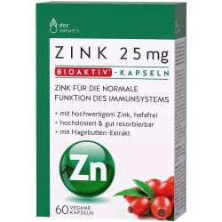 Doc Natures Zink 25mg Bioaktiv-Kapseln