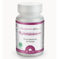 Dr. Jacob’s Vitamin B12 Methylcobalamin hochdosiert vegan