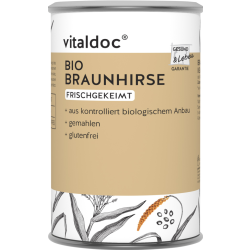 vitaldoc BIO Braunhirse, frischgekeimt - zurzeit nicht lieferbar