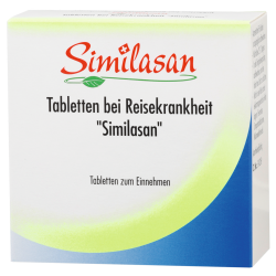 Similasan Tabletten bei Reisekrankheit - AUFGELASSEN