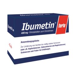 Ibumetin forte 400mg Filmtabletten