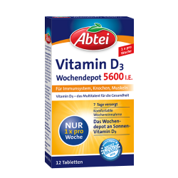 Abtei Vitamin D3 Wochendepot - zurzeit nicht lieferbar
