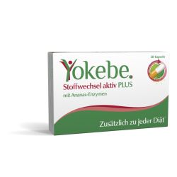 Yokebe Stoffwechsel Aktiv Plus Kapseln - AUFGELASSEN