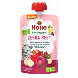 Holle Bio Zebra Beet Früchtepüree