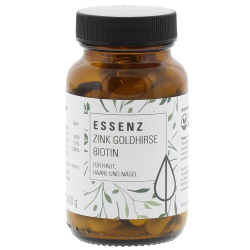 Essenz Zink Goldhirse Biotin Kapseln - zurzeit nicht lieferbar