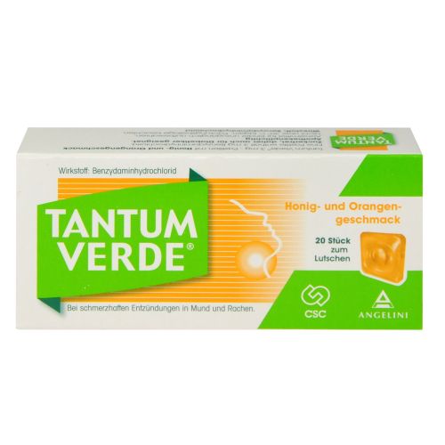 Tantum Verde 3mg - Pastillen mit Honig- und Orangengeschmack Tantum Verde 3mg - Pastillen mit Honig- und Orangengeschmack