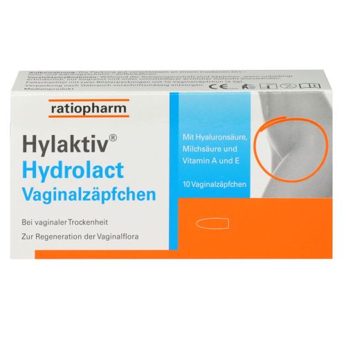 Hylaktiv Hydralact Vaginalzäpfchen Hylaktiv Hydralact Vaginalzäpfchen